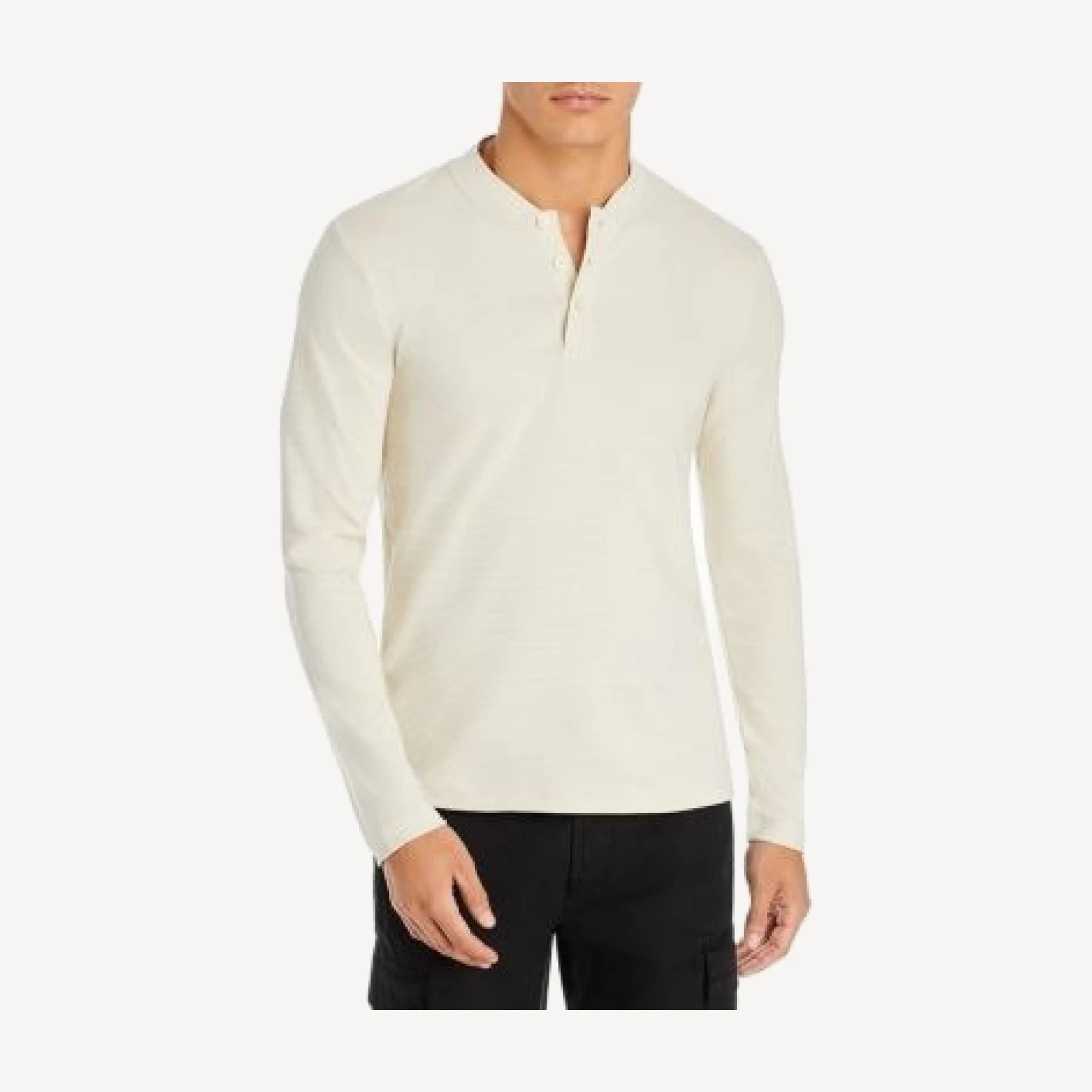 Boss Slim Fit Ribbed Henley - Exclusive