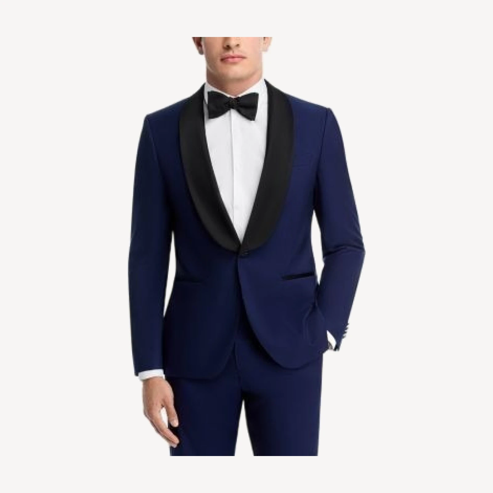 Boss H-Huge Shawl Collar Slim Fit Tuxedo Jacket