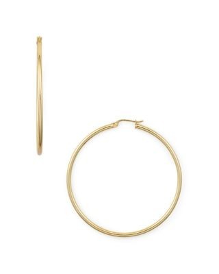 Aqua Medium Hoop Earrings in 18K Gold-Plated Sterling Silver or Sterling Silver - Exclusive