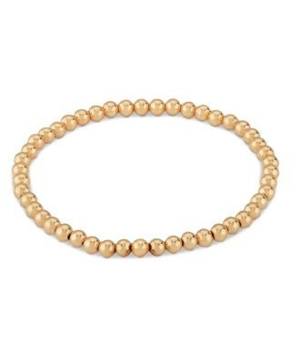 Bloomingdale's Fine Collection 14K Gold Beaded Bracelet, 4mm