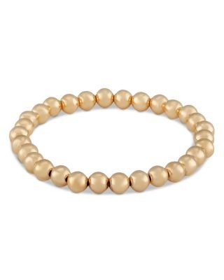 Bloomingdale's Fine Collection 14K Gold Beaded Bracelet, 6mm