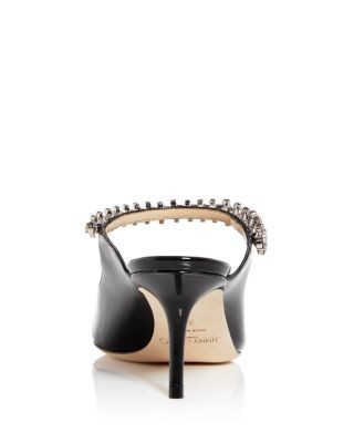 Jimmy Choo Women's Bing 65 Embellished High Heel Mules
