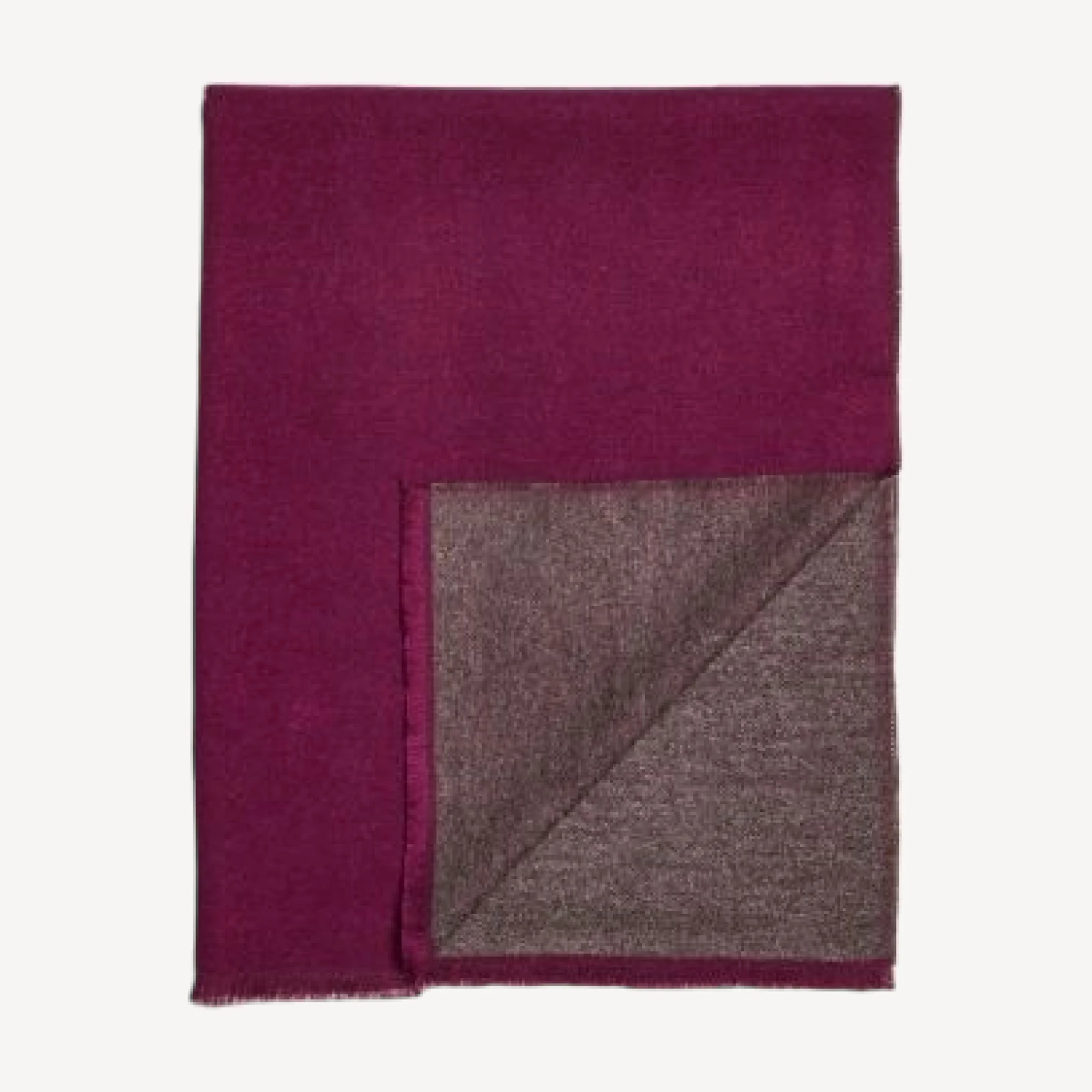 The Men's Store at Bloomingdale's Reversible Solid Scarf with Cut Fringe