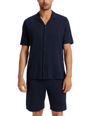 Hanro Night And Day Cotton Button Front Shirt
