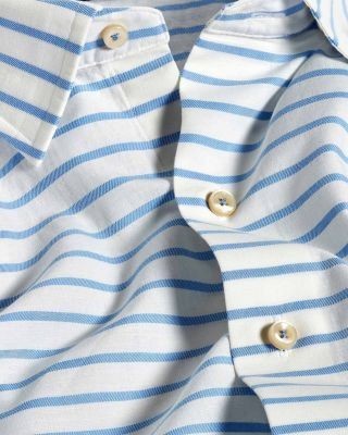 David Donahue Barre Stripe Shirt