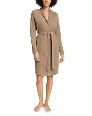 Hanro Cotton Blend Knit Robe