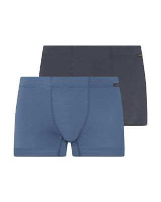 Hanro Cotton Essentials Covered Waistband Boxer Briefs, Pack of 2