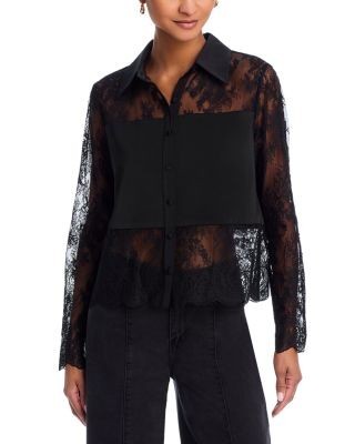 Aqua Lace Shirt - Exclusive