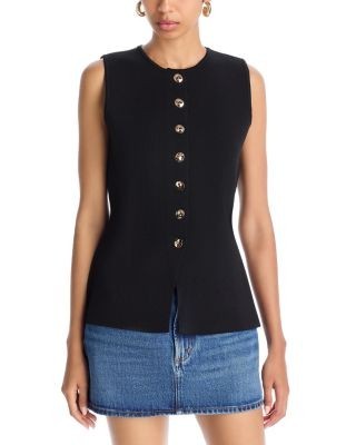 Aqua Sleeveless Sweater - Exclusive