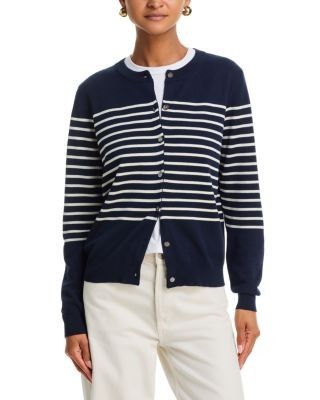 Aqua Striped Cardigan - Exclusive