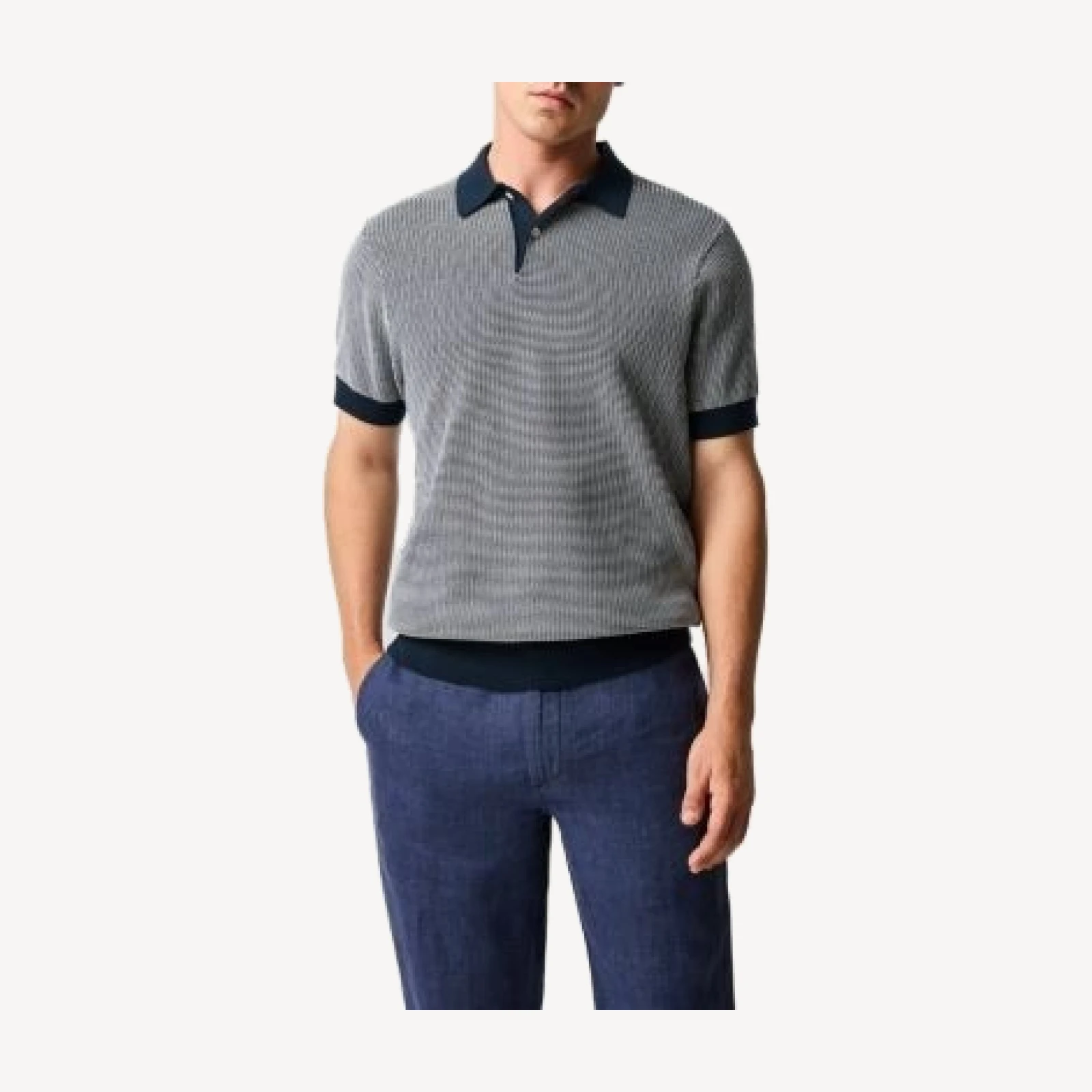Rodd & Gunn Nicholls Patterned Polo