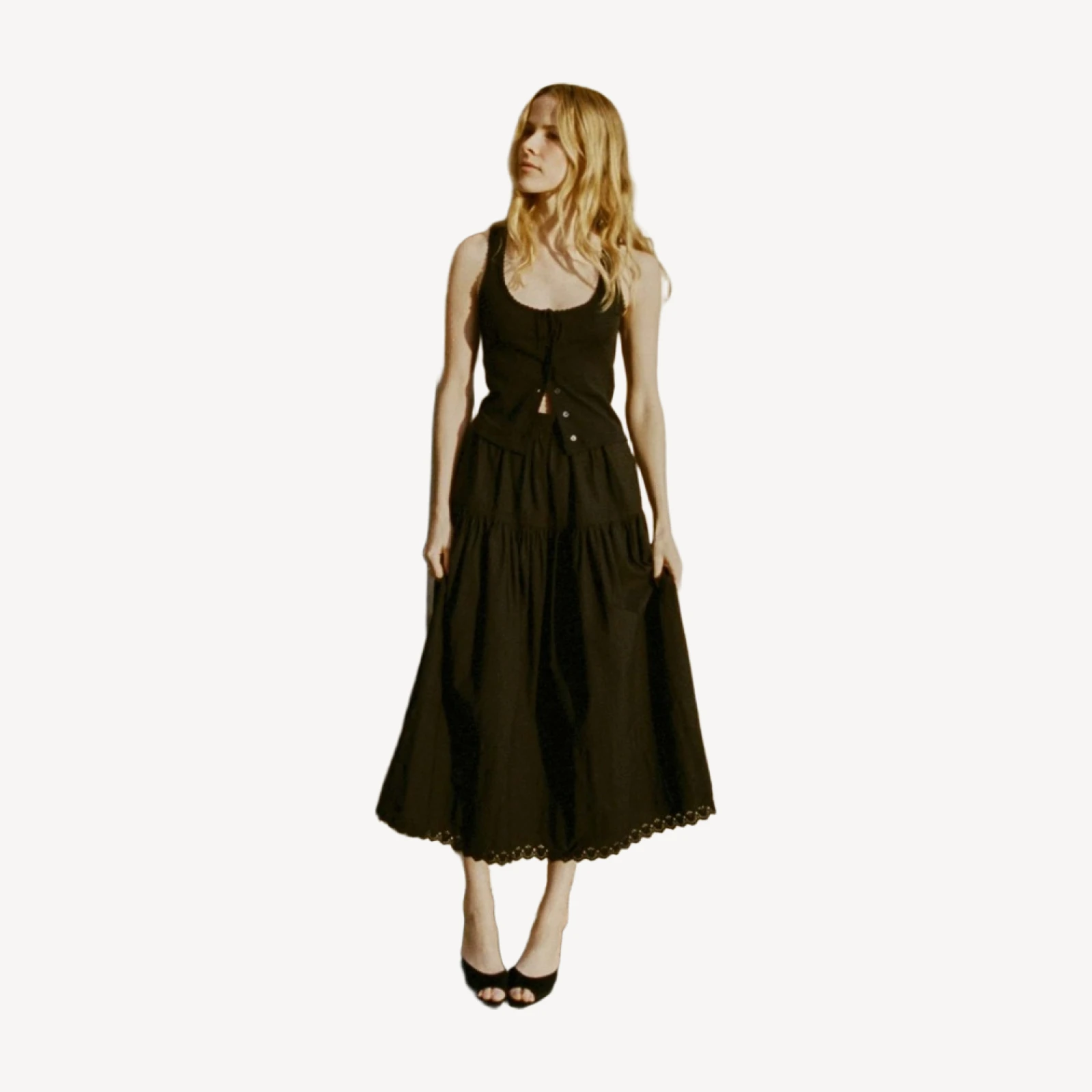 SEBASTIANE SKIRT -- BLACK
