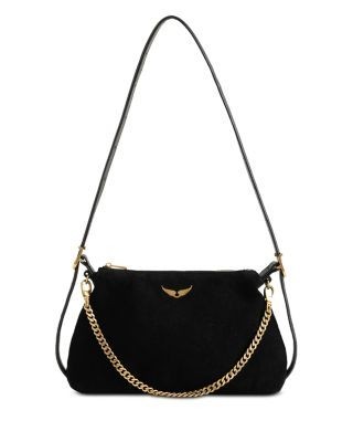 Zadig & Voltaire Jim Mini Suede Shoulder Bag