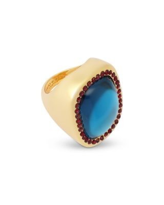 Kurt Geiger London Cabochon Statement Cocktail Ring