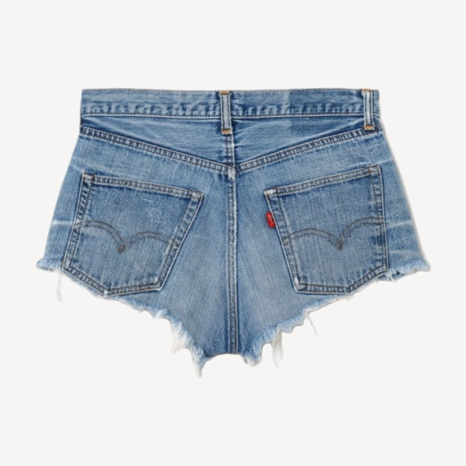 70s Selvedge Single Stitch Cut Off 501 Shorts -#2