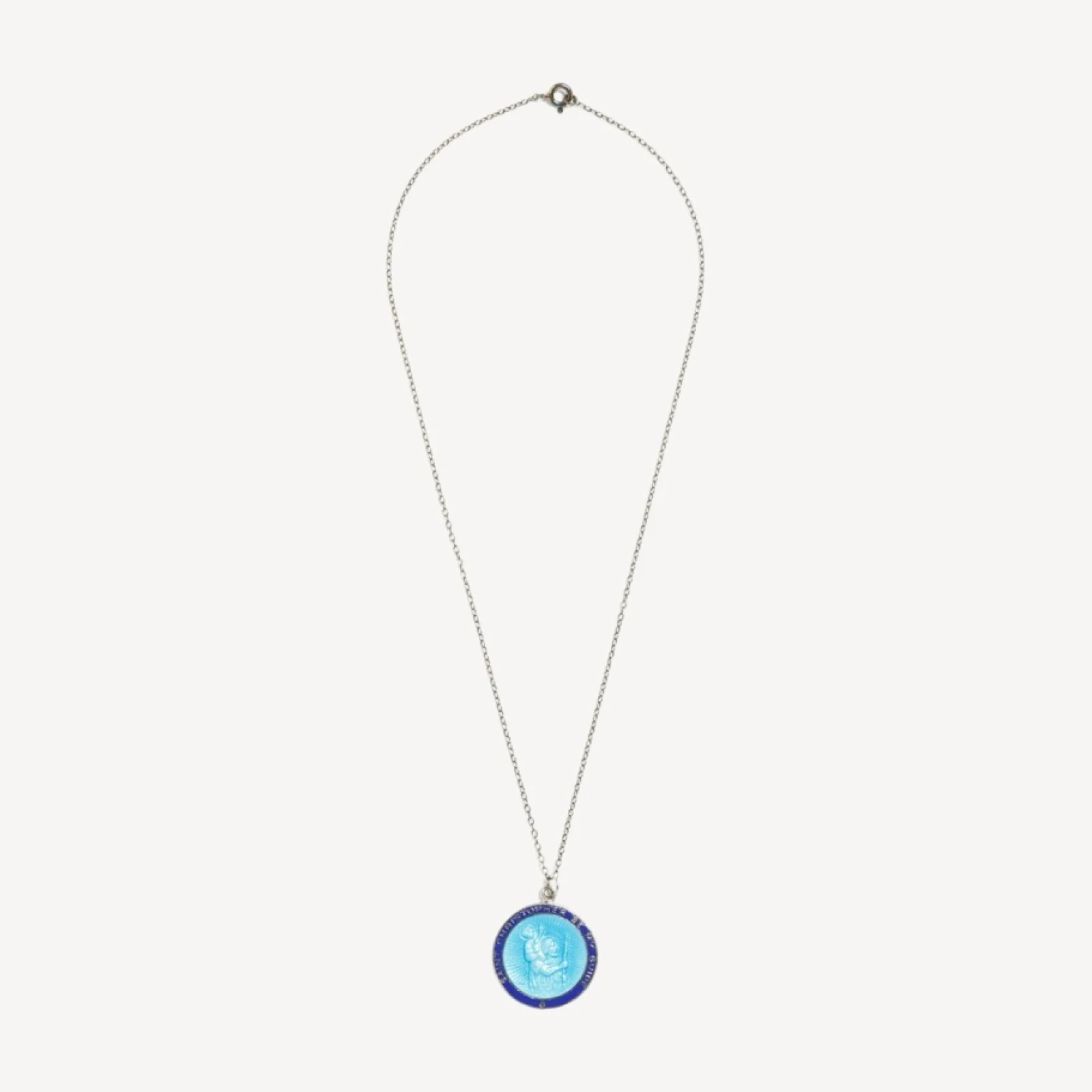RE/DONE Vintage | 70s Sterling St Christopher Necklace- #8 | Vintage Necklaces