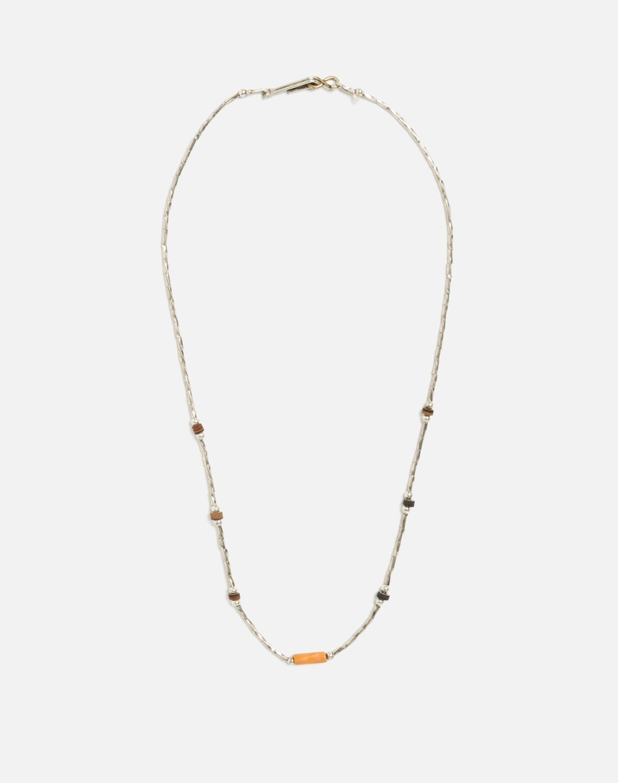 RE/DONE Vintage | 70s Sterling Liquid Silver Shell Choker- #11 | Vintage Necklaces