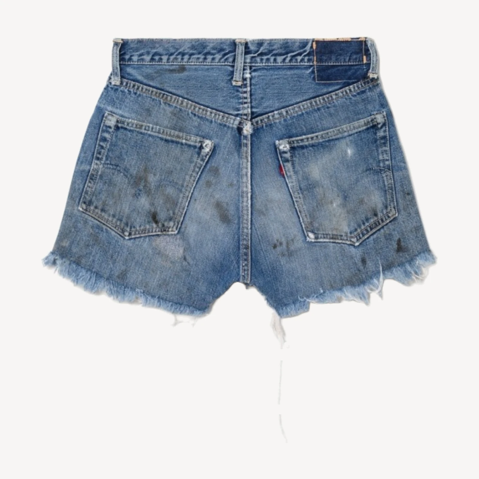 60s Selvedge Big E Single Stitch Cut Off 501 Shorts -#3