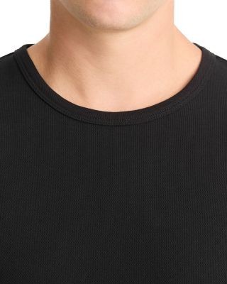 Vince Pima Pique Long Sleeve Tee