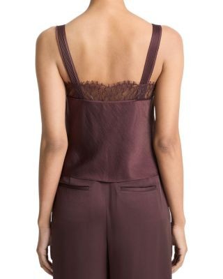Vince Placed Lace Cami Top