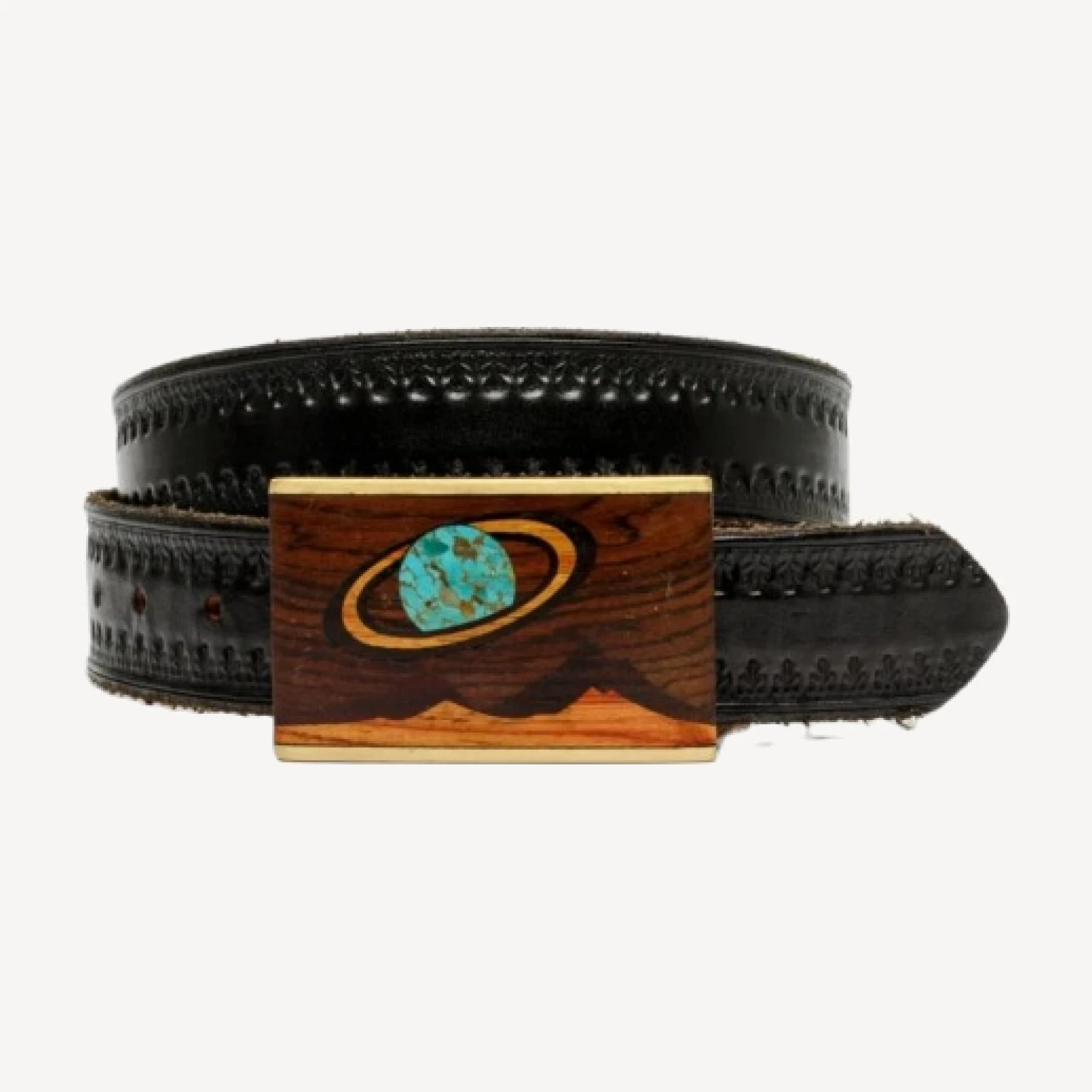RE/DONE Vintage | 70s Inlaid Saturn Belt | Vintage Belts