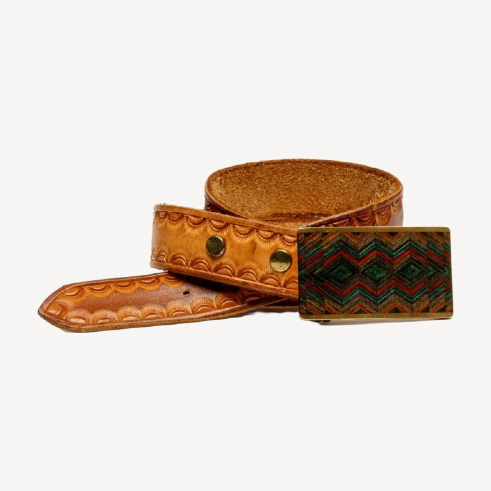 RE/DONE Vintage | 70s Inlaid Belt | Vintage Belts