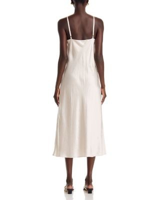 Vince V Neck Slip Dress - Exclusive