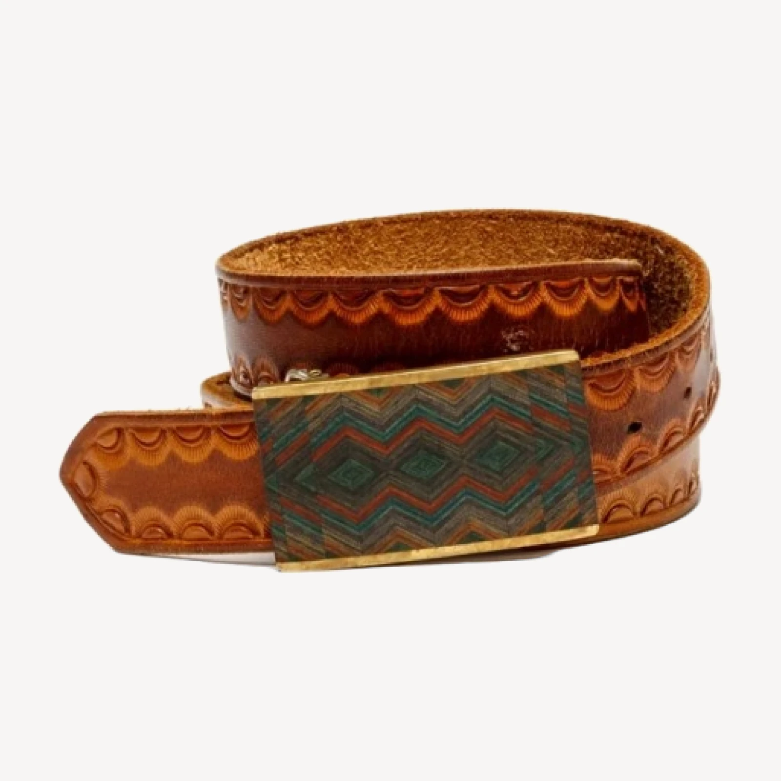 RE/DONE Vintage | 70s Inlaid Belt | Vintage Belts