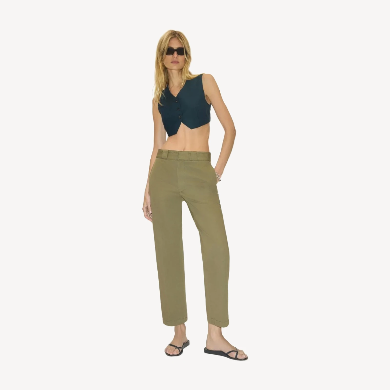 The Ollie Pant - Army Green