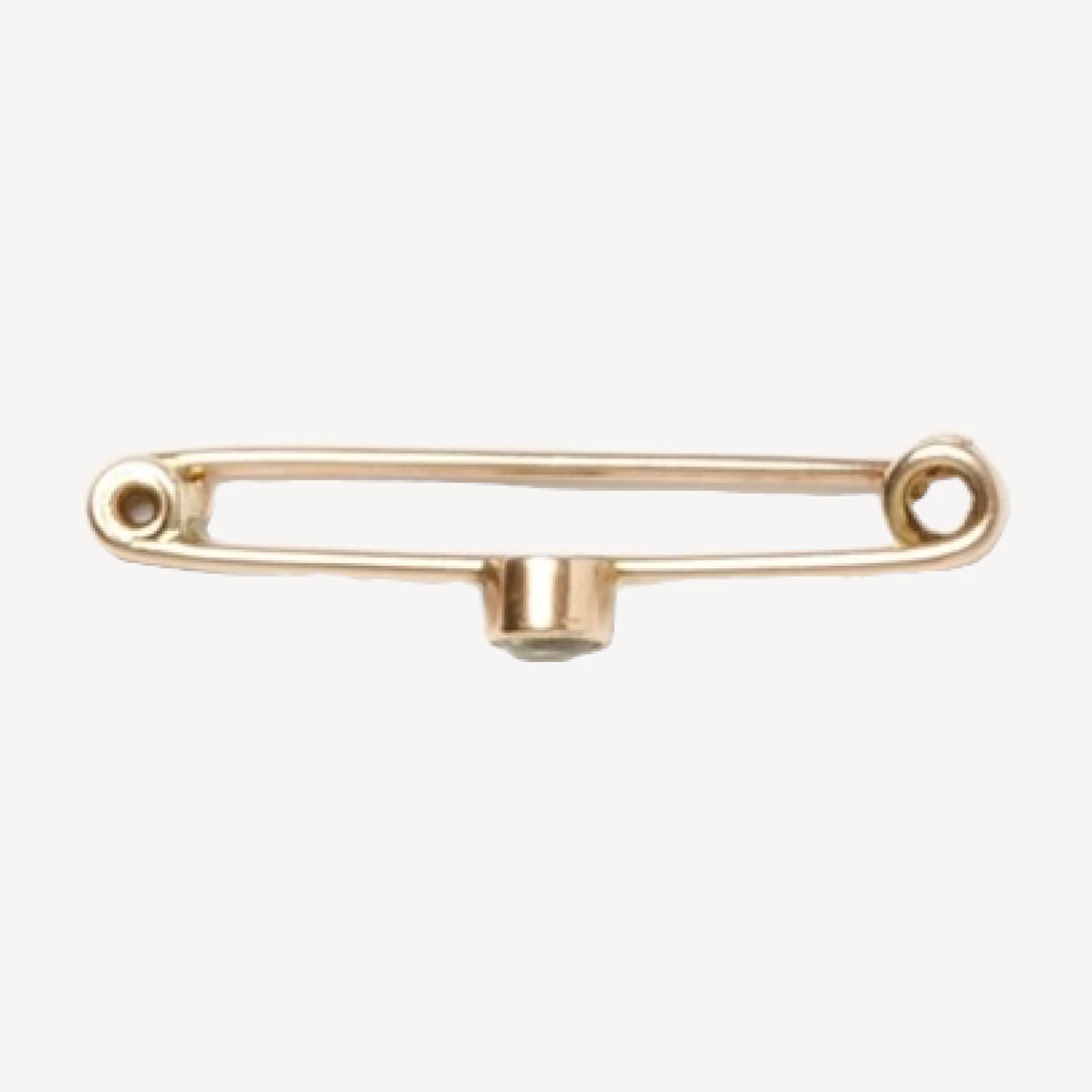 1900s 14k Gold and Peridot Broch Pin