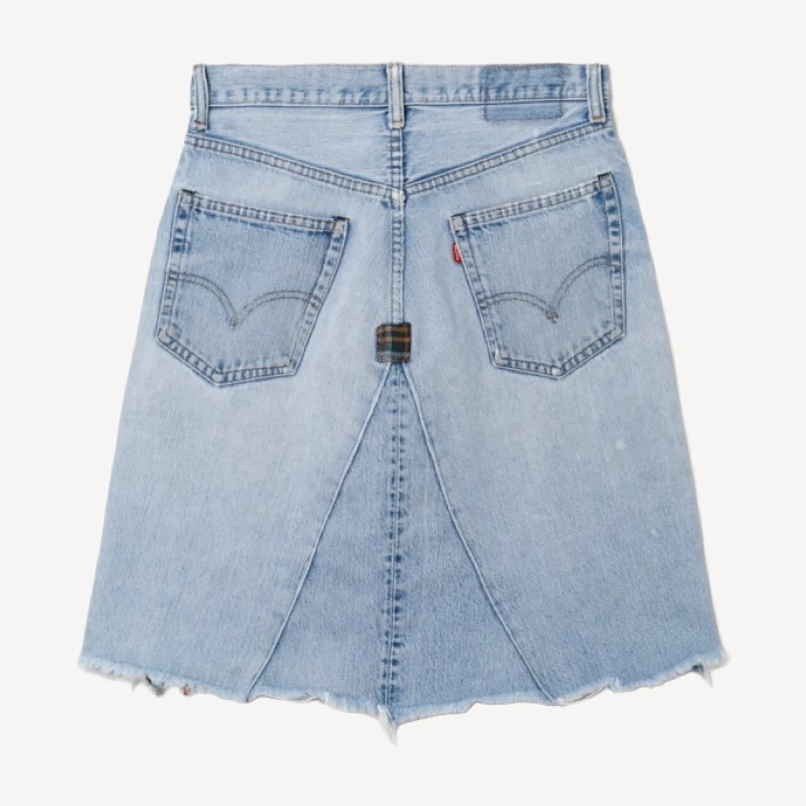 70s Embroidered Levi's Skirt -#53