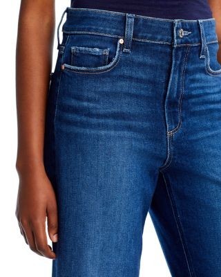 Paige Anessa High Rise Ankle Wide Leg Jeans in Foreign Film
