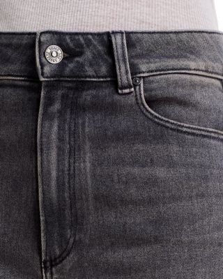 Paige Anessa High Rise Wide Leg Jeans in Malibu Mist