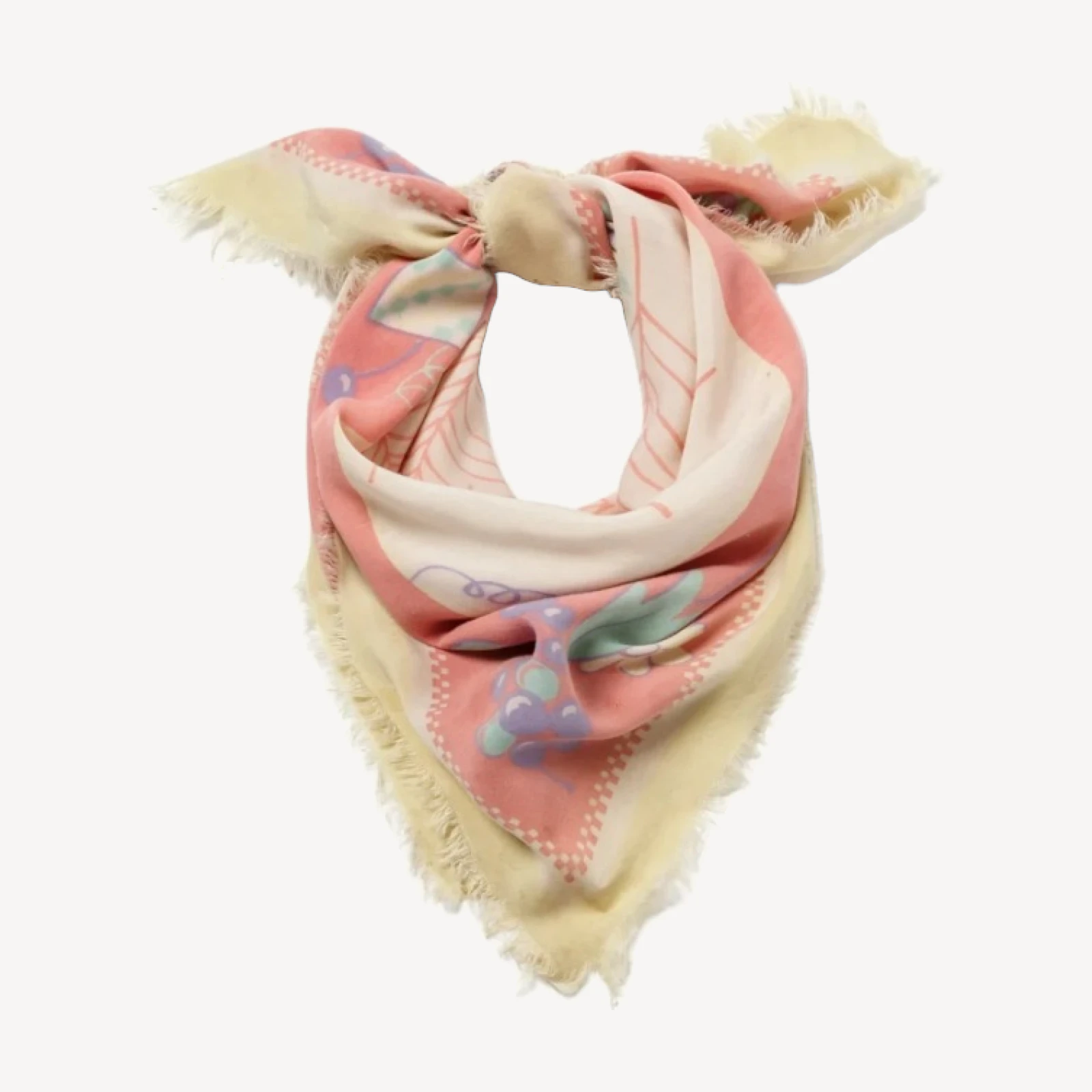 40s Spiderweb Rayon Scarf