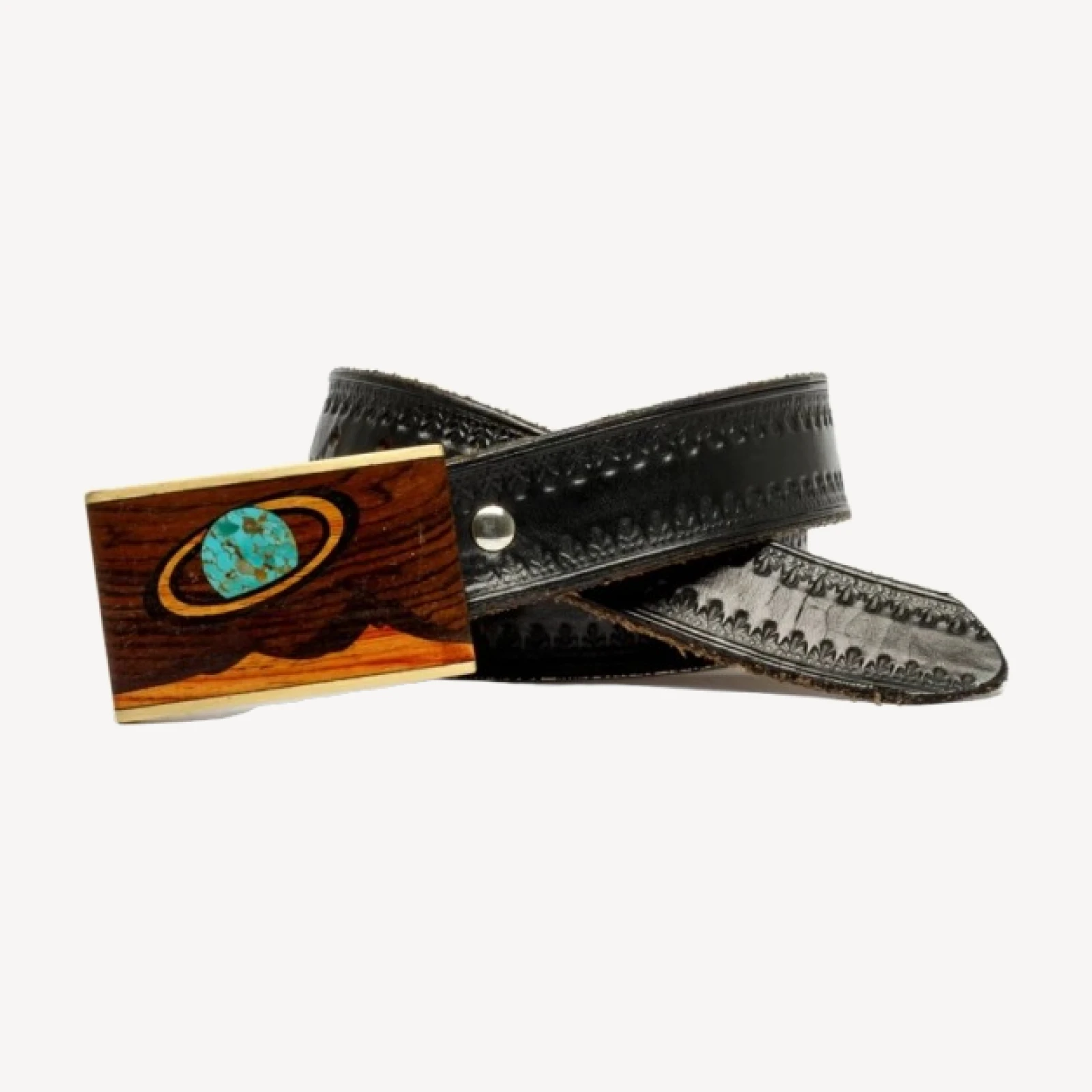 RE/DONE Vintage | 70s Inlaid Saturn Belt | Vintage Belts