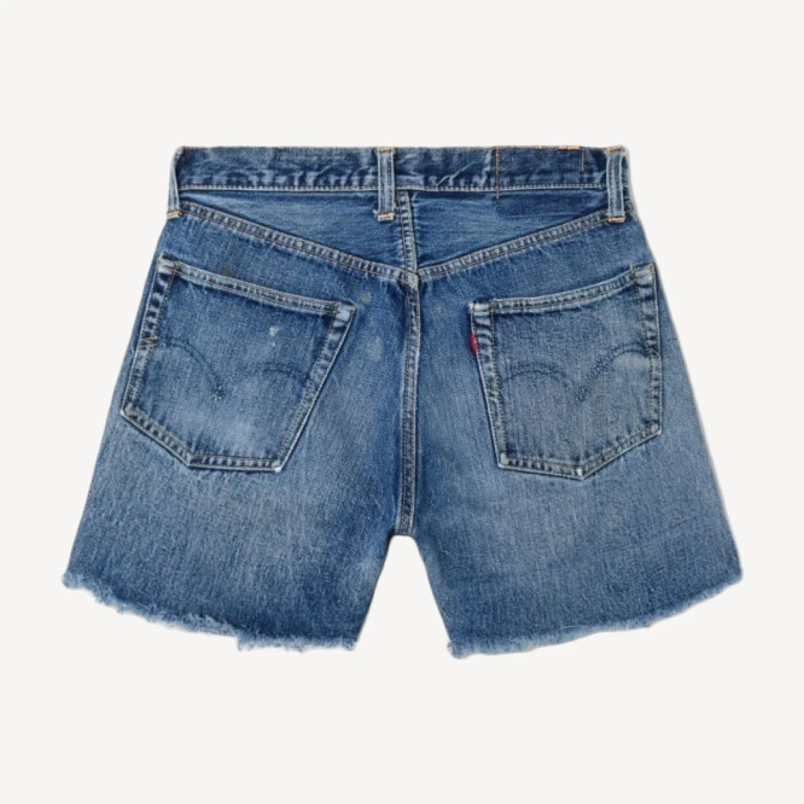 60s Big E Selvedge Cut Off Levi's Shorts -#1