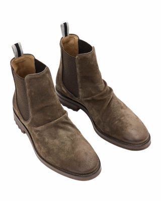 John Varvatos Men's Freeman Leather Chelsea Boots