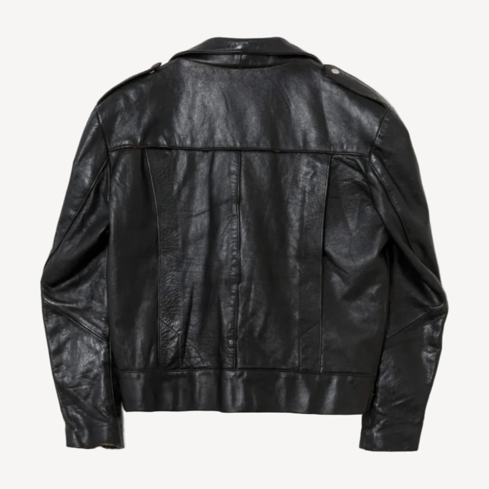 RE/DONE Vintage | 80s Leather Moto Jacket