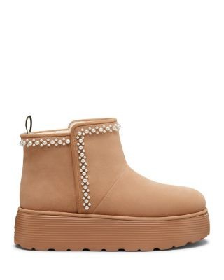 Stuart Weitzman Women's Nellie Pearl Flatform Boots