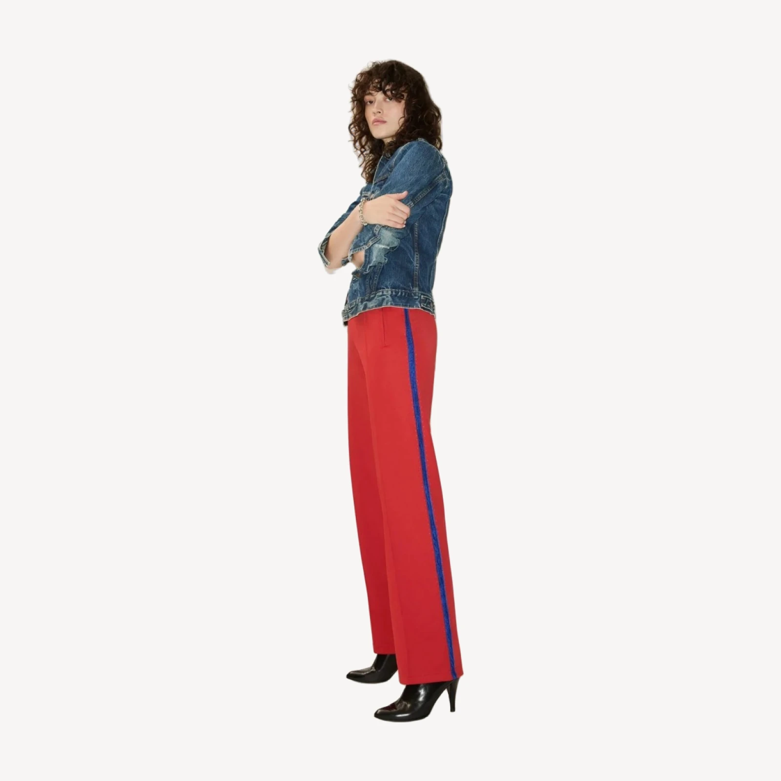 Sunland Track Pant - Crimson Cobalt