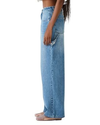 Steve Madden Sydnee High Rise Bootcut Jeans in Aruba Blue