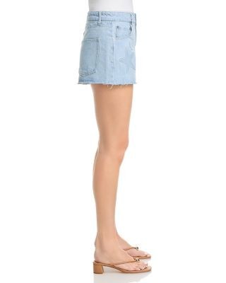 Aqua Embossed Star Denim Shorts - Exclusive