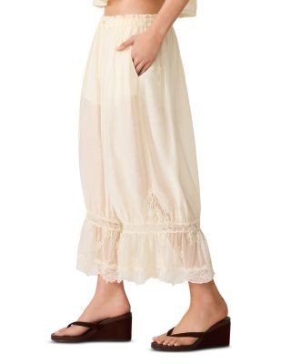 Steve Madden Easten Lace Trim Pants