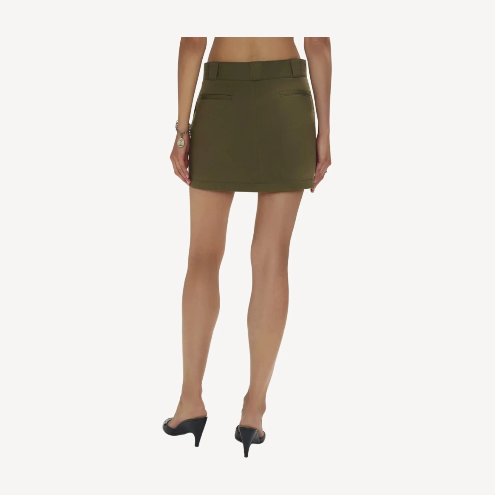 The Ollie Skirt - Army Green