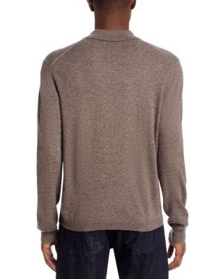 The Men's Store at Bloomingdale's Johnny Collar Wool Cashmere Polo Shirt - Exclusive