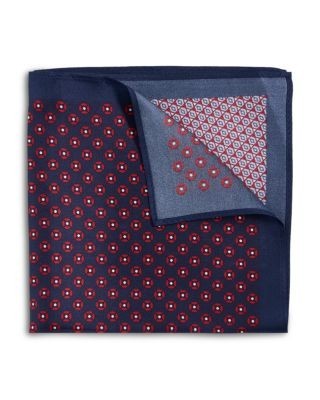 The Men's Store at Bloomingdale's Geometric Quadrant Silk Pocket Square - Exclusive