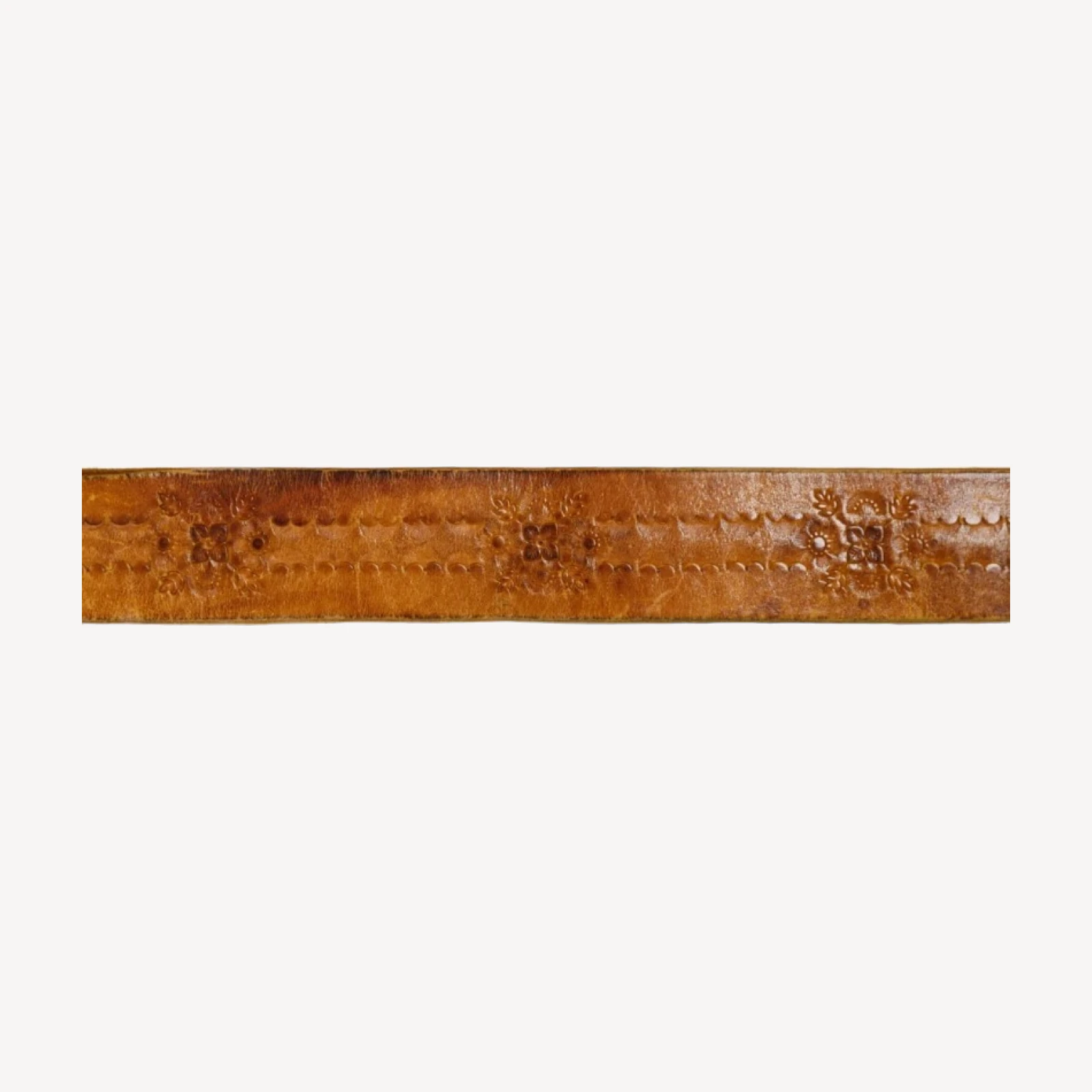 RE/DONE Vintage | 70s Belt with Brass Oval Buckle -#20 | Vintage Belts