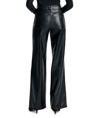 Veronica Beard Kasey Faux Leather Jeans