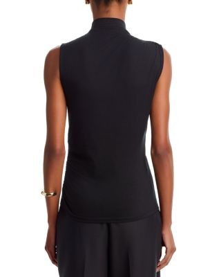 Veronica Beard Mylie Mock Neck Top