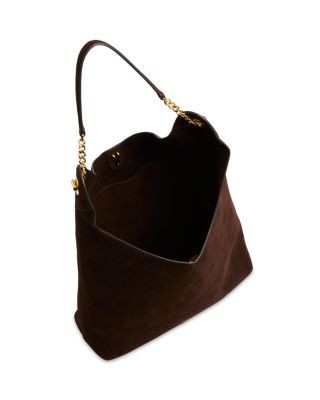 Veronica Beard Jour Suede Shoulder Bag